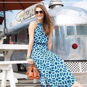 *NWOT* Southern Tide Harper Halter Neck Maxi Dress